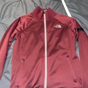 North face zip up jacket